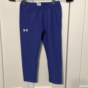 NWOT Under armour royal blue capris XS